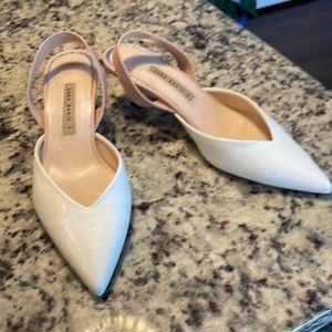Zara - ZARA BASIC Slingback Mules Sz. 39 / 7.5